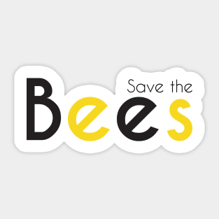 Save the bees Sticker